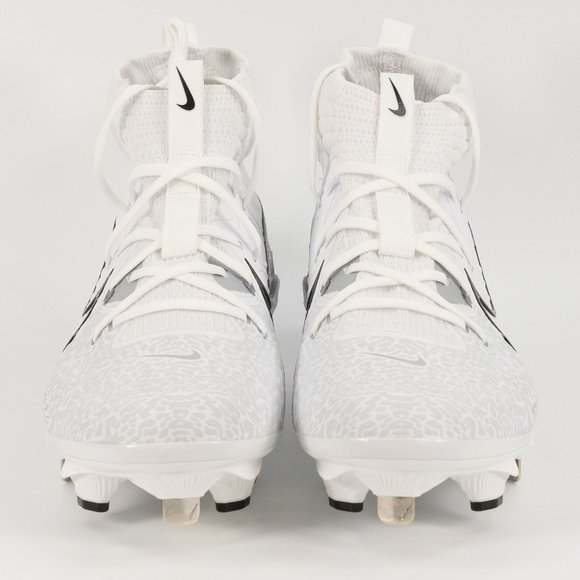 Nike Alpha Huarache NXT \'White Black\' DJ6517-100 Metal Baseball Cleats main image 2